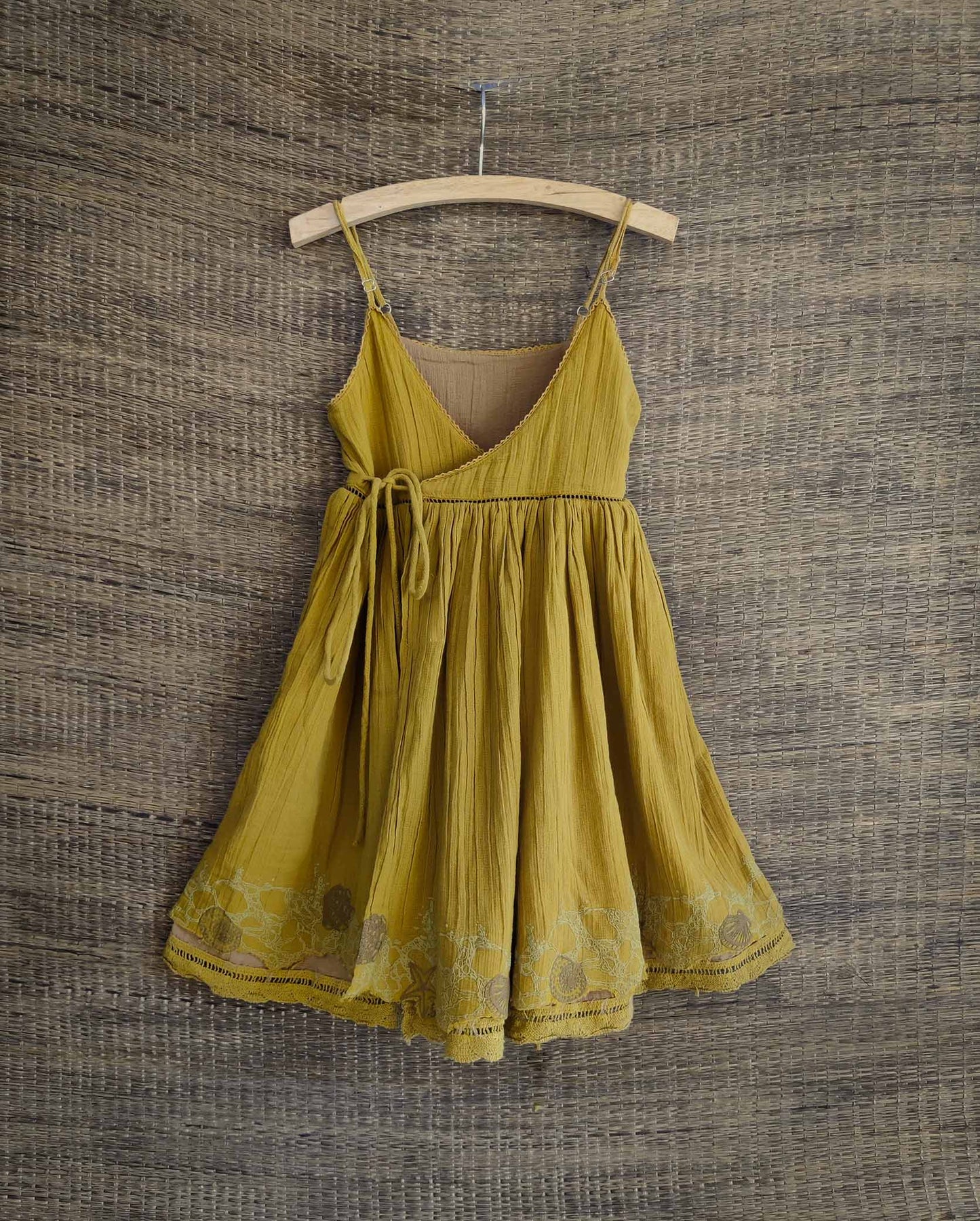 Reversible Dress - Golden sun+Dessert sand